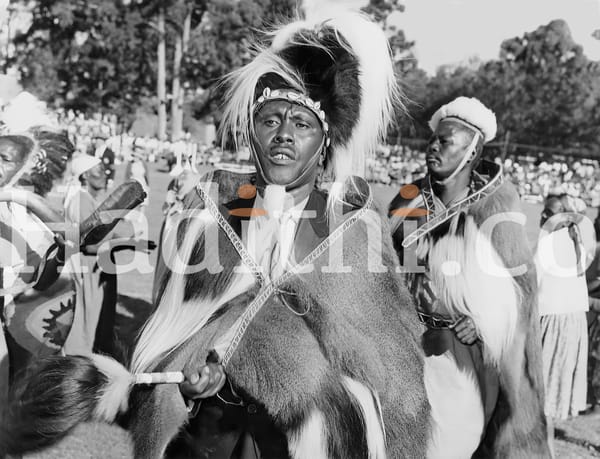 A Marakwet traditional dancer.