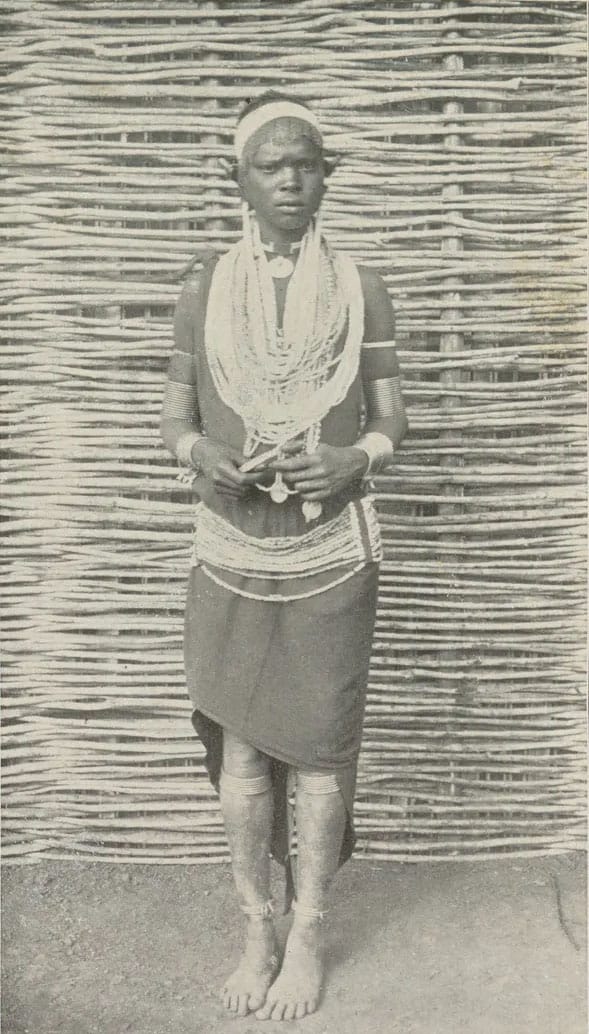 A kikuyu woman.